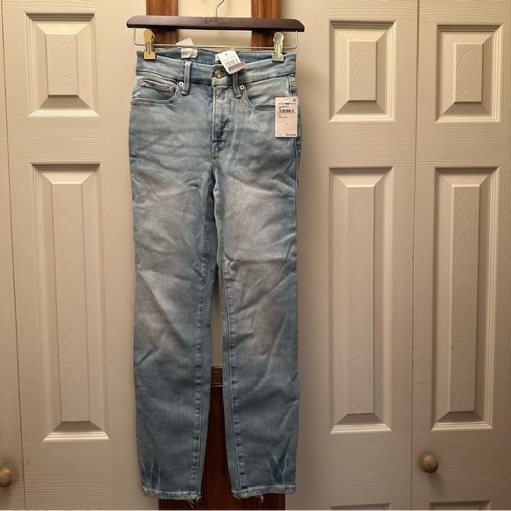 Good American Light Blue Women Jeans